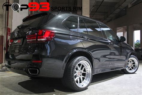 Bmw X5 F15 Black Bc Forged Mle52 Wheel Front