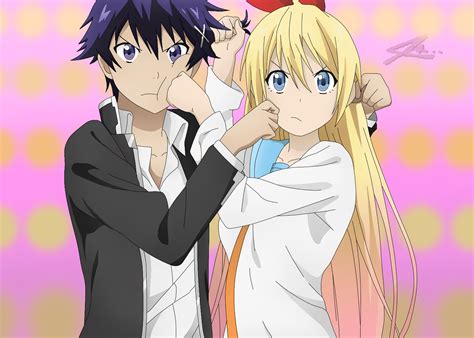 Download School Uniform Long Hair Blonde Raku Ichijō Chitoge Kirisaki