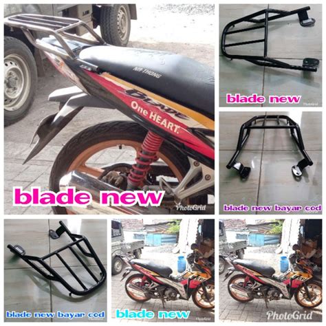 Jual Breket BLADE NEW Behel Motor Bracket Monorack Hollow Braket Box