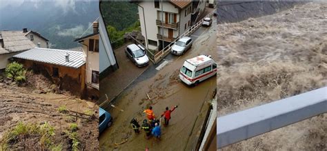 Paura In Valle Colate Di Fango Strade Allagate Esondato Il Varrone