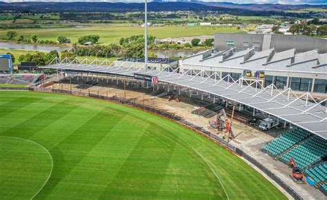 afl games   impacted  utas stadium upgrade