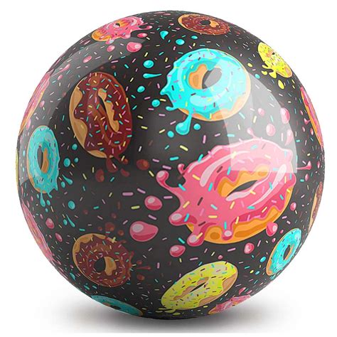 Patterns Donuts Bowling Ball