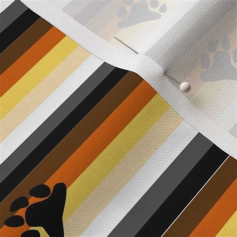 fierté gai homosexuel blanc jaune ours noir marron drôle drapeau patte gay fierté