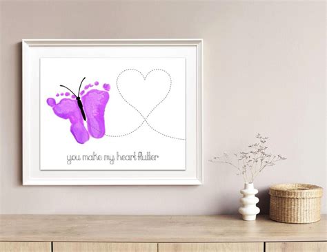 footprint art  babies