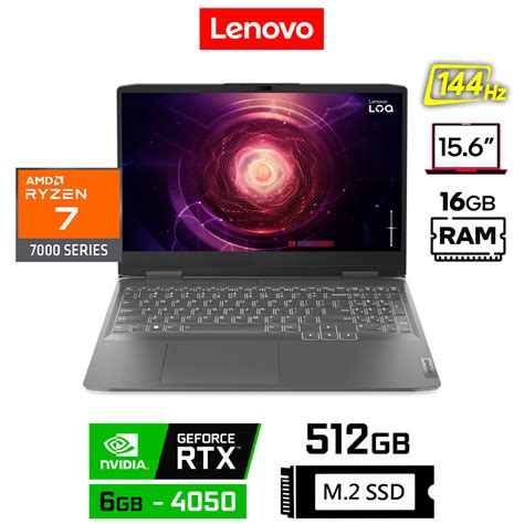 Lenovo Loq Aph Fhd Hz Ryzen Hs Gb Rtx Gb