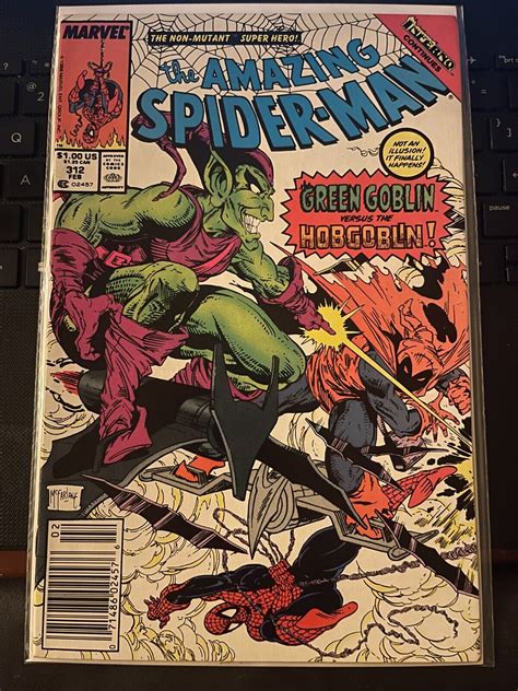 Amazing Spider Man 312 NM Marvel Comic Book Venom Todd McFarlane