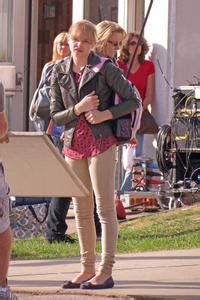 Chloe Grace Moretz Kick Ass Set Candids In Toronto September
