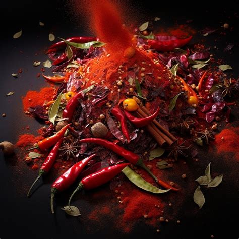 Premium Photo Hot Spices