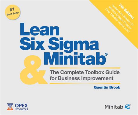 Lean Six Sigma And Minitab Th Edition The Complete Toolbox Guide