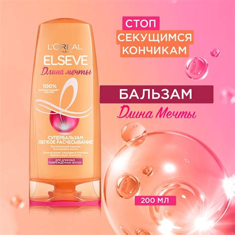 Бальзам для волос L'Oreal Paris Elseve Длина Мечты, для длинных ...