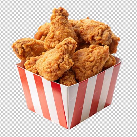 Crispy Kentucky fried chicken in box | Premium AI-generated PSD