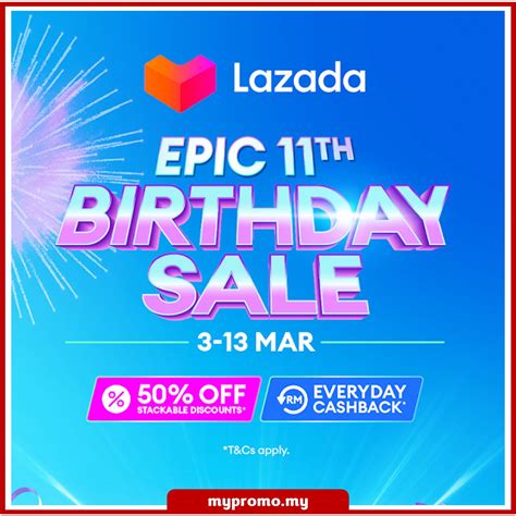 Lazada Birthday Sale Exclusive Voucher Code 2025 Mypromo My