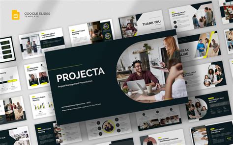 Projecta - Project Management Google Slides Template