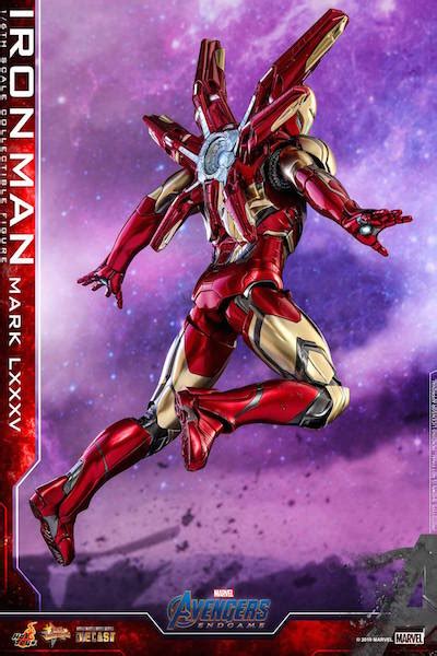Hot Toys Avengers Endgame Iron Man Mark LXXXV Sixth Scale Figure Pre Orders