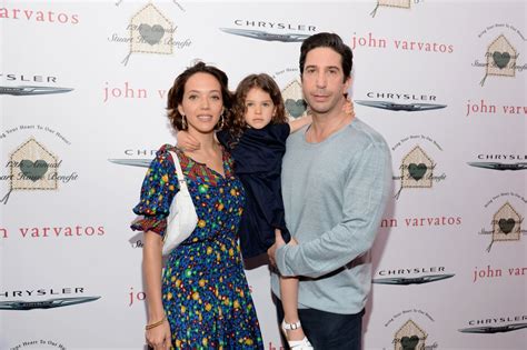 David Schwimmer On The Red Carpet With Wife And Daughter Popsugar