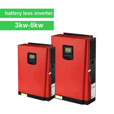 Battery Less Inverte Solar Inverter Without Battery Kw Kw Solar