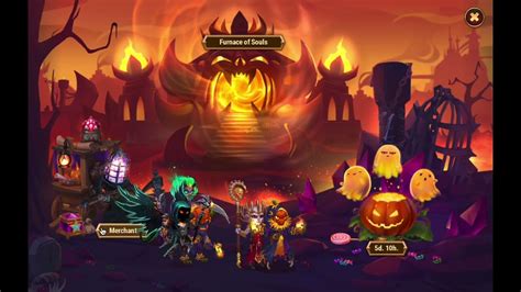 Hero Wars Spooky Festival Mini Games Youtube