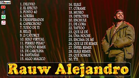 Rauw Alejandro Exitos 2024 Mix Mejores Canciones De Rauw Alejandro Lo