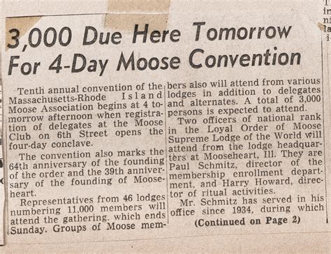 Our History | New Bedford Moose Lodge