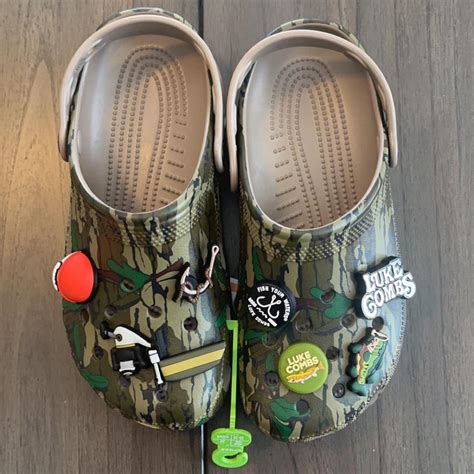 Crocs Classic Clog Luke Combs Mossy Oak Camo Depop