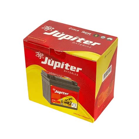 Bateria De Moto Jupiter Jj Lbs Ah V Selada Quadriciclo Cg Titan Fan