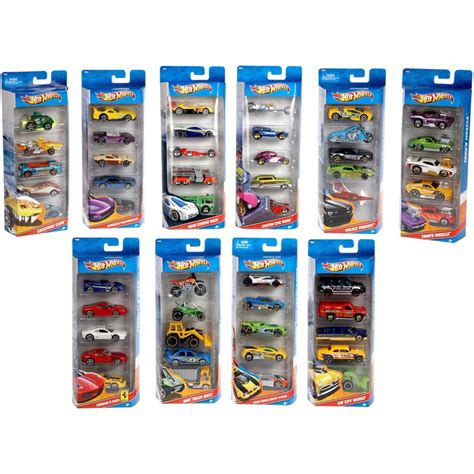 Hot Wheels Pacote Carros Escala Sortimento Submarino