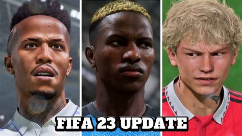 Fifa 23 New Face Update Concept Youtube