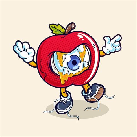 Premium Vector Fuck Not Apple My Eye