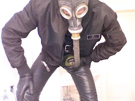 Gasmask Smoke Gay Uniform Bathroom Porn XHamster