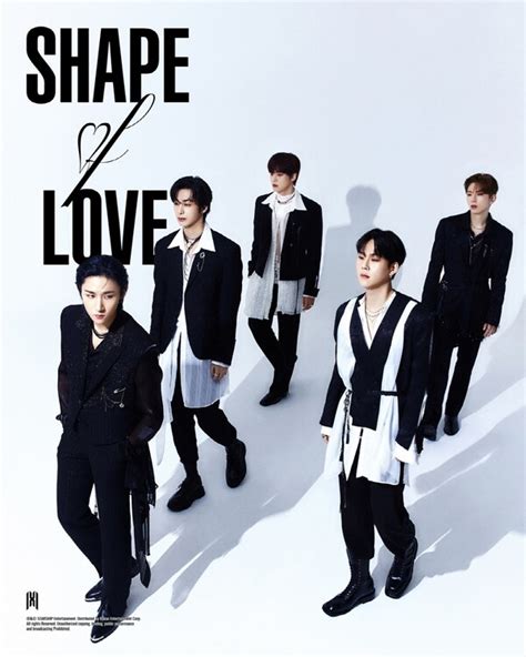 몬스타엑스 26일 새 미니앨범 Shape Of Love 발매