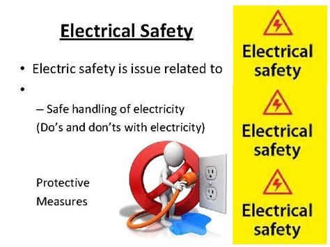 month april topic basic electrical safety class vii