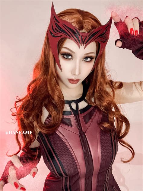 HaneAme Nude Scarlet Witch NudeCosplayGirls