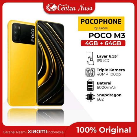 Jual Xiaomi Poco M Garansi Resmi Xiaomi Indonesia Di Seller