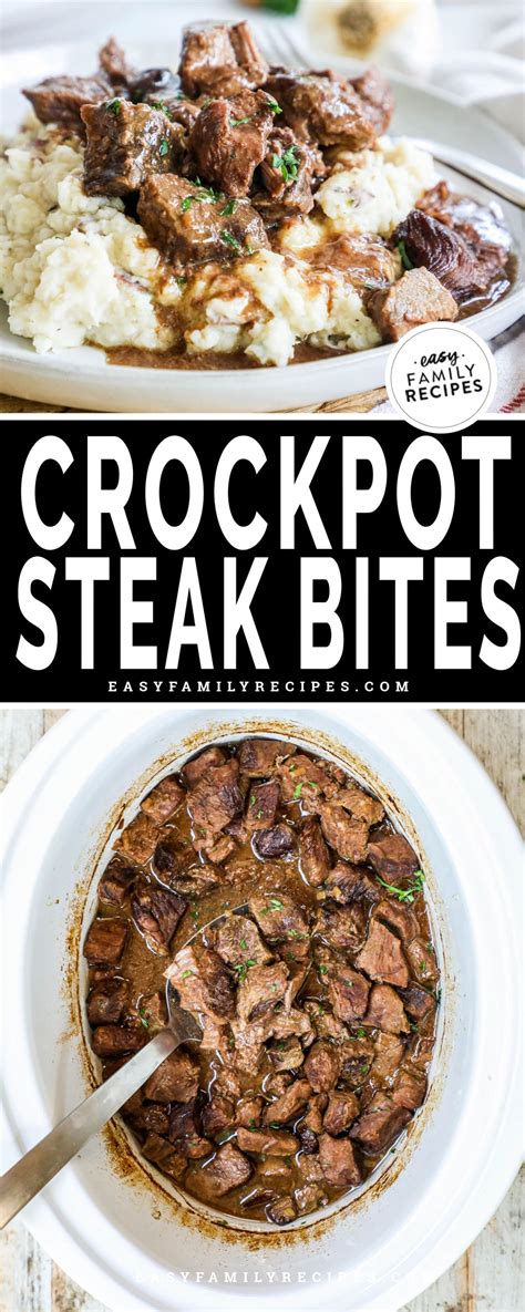 crock pot steak bites recipes