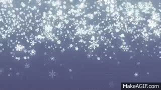 Falling Snowflakes Background Loop for Winter/Holidays on Make a GIF