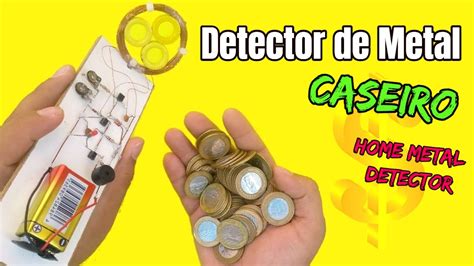 Como Fazer Detector De Metal Caseiro Pinpointer Youtube