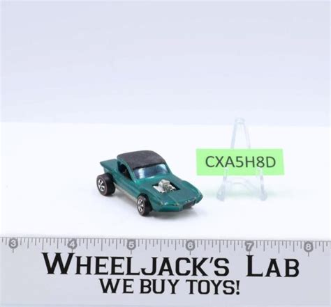Python Green Redline Hot Wheels Mattel Vintage Rl Wheeljack S Lab