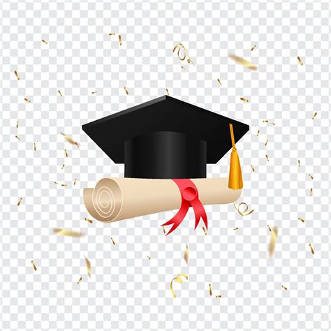 Graduation Cap And Diploma Scroll 1994713 Vector Art At Vecteezy