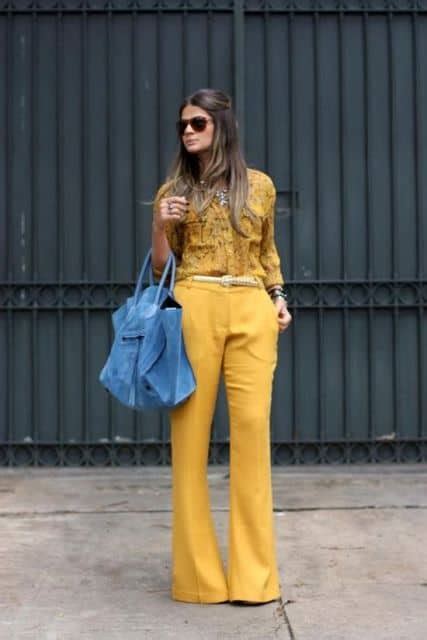 Blusa Amarela Combina Com Que Cor De Calça - Calça Amarela Feminina – Como Usar & 42 Dicas de Looks Incríveis!