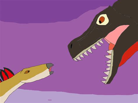 Rite Of Spring T Rex Vs Stegosaurus Close Up Wwd By Ninjakingofhearts