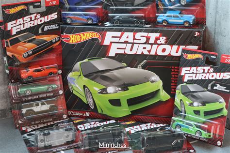 Hot Wheels Voici la nouvelle série Fast Furious Mininches