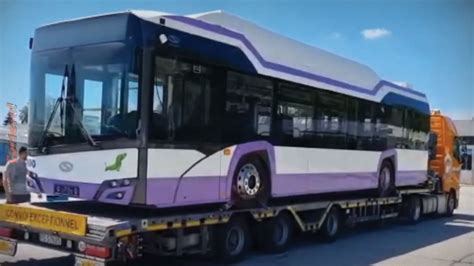 A Sosit Primul Autobuz Electric N Pite Ti Curierul Zilei