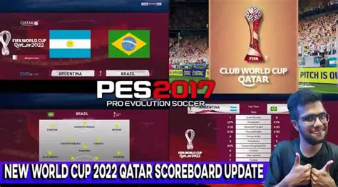 Pes New World Cup Qatar Scoreboard Update Pes Gaming