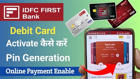 Idfc Bank Idfc First Bank Debit Card