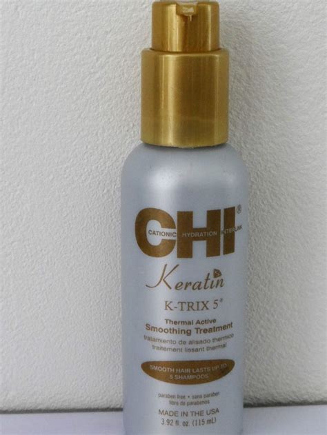 Avis Traitement lissant CHI Keratin K-Trix 5 - CHI - Cheveux