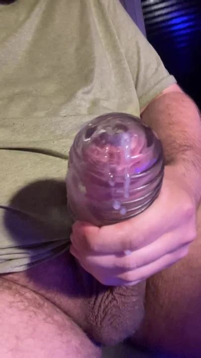 Bear With A Fat Cock Cumming From Fucking A Fleshlight Gay Porn Feat Marco X Xhamster