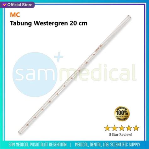 tabung westergren lengkap harga terbaru juni  blibli