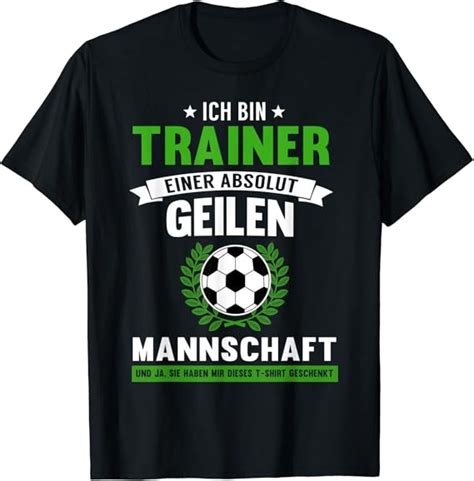 Herren Lustiges Coach Fussballtrainer Fussballcoach Spruch Geschenk T