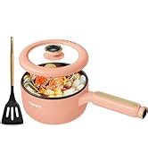 Amazon Topwit Hot Pot Electric With Steamer L Multifunctional Electric Pot Non Stick