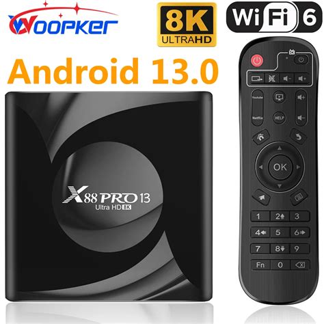 Woopker Android Tv Box X Pro Smart K Hd Set Top Box